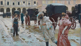 Arnaldo Ferraguti - Carnival Piazza della Scala Milan.webp