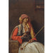 Reproduktion des Gemäldes Arnaut sitzend - Jean-Léon Gérôme