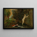 À la source - Arnold Böcklin — gerahmtes Bild an der Wand
