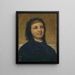 Portrait von Margaretha Antoinette Mühly-Schermar - Arnold Böcklin — gerahmtes Bild an der Wand