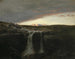 Landschaft mit Wasserfall - Arnold Böcklin — Ansicht des Kunstwerks