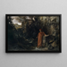 Pétrarque an der Quelle von Vaucluse - Arnold Böcklin — gerahmtes Bild an der Wand
