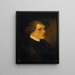 Portrait de Jakob Mühly - Arnold Böcklin — gerahmtes Bild an der Wand