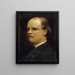 Portrait des Professors Fritz Burckhardt-Brenner - Arnold Böcklin — gerahmtes Bild an der Wand