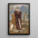 Reproduktion des Gemäldes La Muse Thalie - Arnold Böcklin