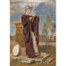Reproduktion des Gemäldes La Muse Thalie - Arnold Böcklin