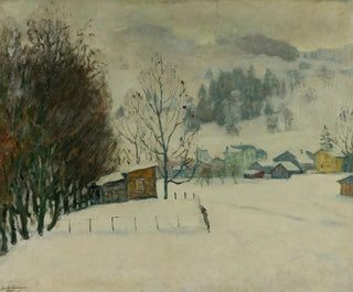 Arnold Borisovich Lakhovsky - Paysage Brouillard.webp