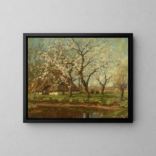 Arnold Marc Gorter - A spring landscape.webp