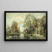 Herbstlandschaft - Arnold Marc Gorter — gerahmtes Bild an der Wand