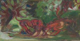 Arnold Peter WeiszKubnan - Dogs Fighting.webp
