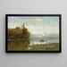 Am Starnberger See - Arnold Steffan — gerahmtes Bild an der Wand