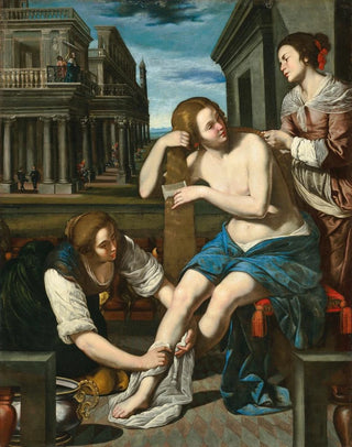 Artemisia Gentileschi - Bathsheba at her bath.webp