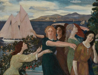 Arthur Bowen Davies - Across The Harbor.webp