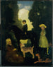 Kinder, Hunde und Pony - Arthur Bowen Davies — Ansicht des Kunstwerks