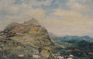 Arthur Bowen Davies - Italian Hill Town.webp
