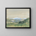 Landschaft - Arthur Bowen Davies — gerahmtes Bild an der Wand
