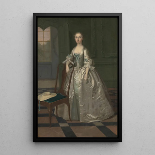 Arthur Devis - A Lady in a Drawing Room.webp