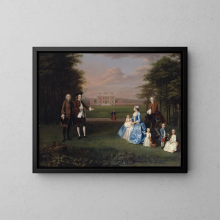 Arthur Devis - Robert Gwillym of Atherton and His Family.webp