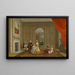 Die Familie John Bacon - Arthur Devis — gerahmtes Bild an der Wand