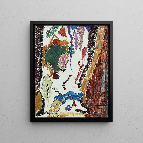 Stuhl - Arthur Dove — gerahmtes Bild an der Wand