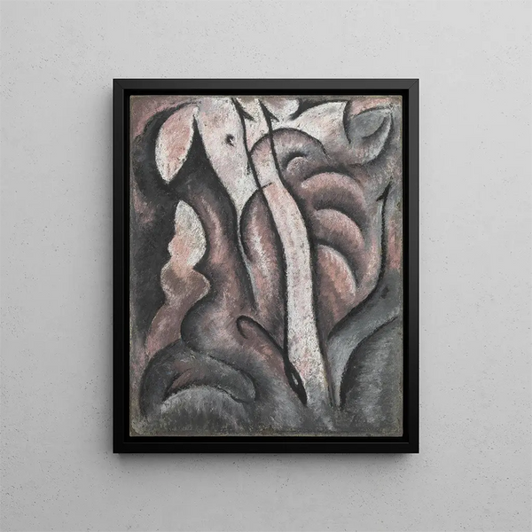 Musikalische Sentimentalität - Arthur Dove — gerahmtes Bild an der Wand