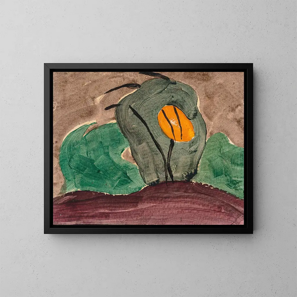 Sonne durch den Baum II - Arthur Dove — gerahmtes Bild an der Wand