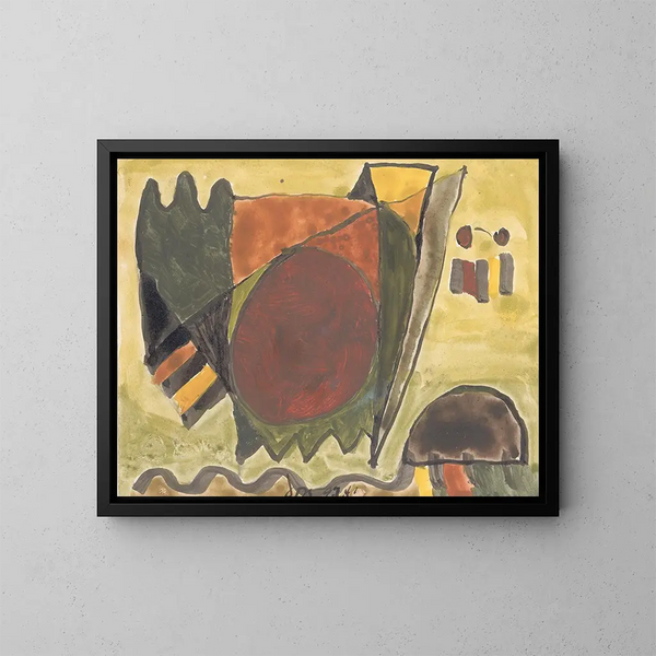 Centreport ohne Titel - Arthur Dove — gerahmtes Bild an der Wand