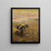 Glanage - Arthur Foord Hughes — gerahmtes Bild an der Wand