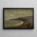 Die einsame Bucht - Arthur Hawksley — gerahmtes Bild an der Wand