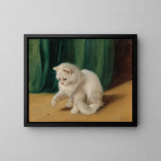 Arthur Heyer - Cat with Ladybird.webp