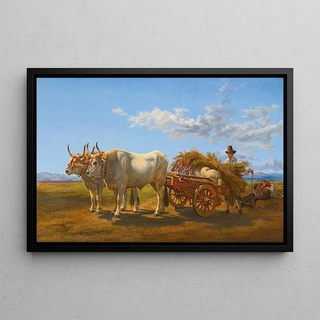 Arthur John Strutt - Haymaking.webp