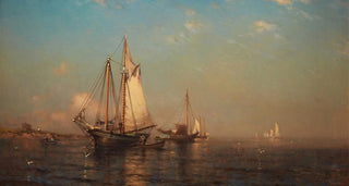 Arthur Quartley - Calm Morning Boars Head New Hampshire.webp