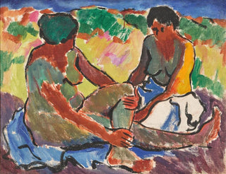 Baigneurs - Arthur Segal — Ansicht des Kunstwerks