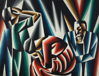 Drei Figuren - Arthur Segal — Ansicht des Kunstwerks