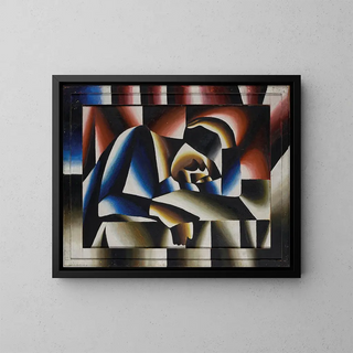 Arthur Segal - Schlafende Frau.webp