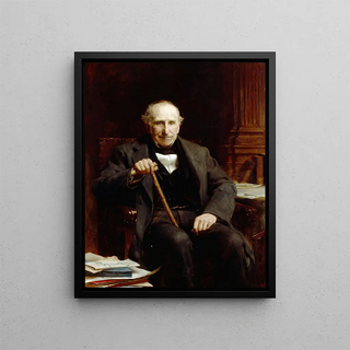 Der Reverend William Rogers - Arthur Stockdale Cope — gerahmtes Bild an der Wand
