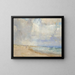Nach dem Sturm in Amagansett - Arthur Turnbull Hill — gerahmtes Bild an der Wand