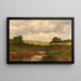 Schatten der Wolken - Arthur Turnbull Hill — gerahmtes Bild an der Wand