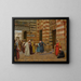 Ankunft in der Moschee - Arthur von Ferraris — gerahmtes Bild an der Wand