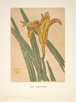 Arthur Wesley Dow - Ipswich Prints Lily.webp