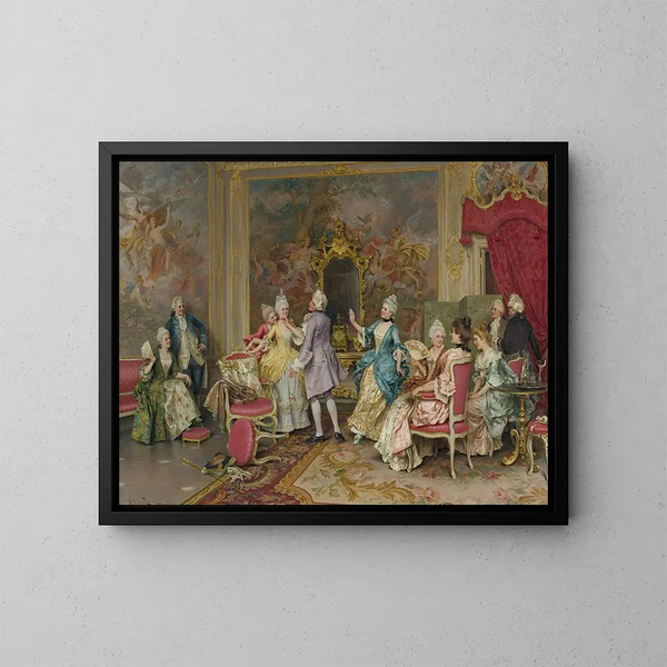 Ein Spiel mit Tags - Arturo Ricci — gerahmtes Bild an der Wand