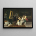 Im Atelier - Arturo Ricci — gerahmtes Bild an der Wand