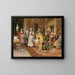L'attente - Arturo Ricci — gerahmtes Bild an der Wand