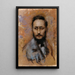 L'historien Ludo Moritz Hartmann - Arturo Rietti — gerahmtes Bild an der Wand