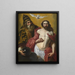 Die Heilige Dreifaltigkeit - Artus Wolffort — gerahmtes Bild an der Wand