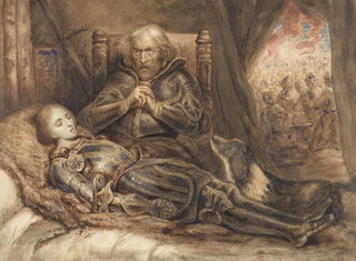 Ary Scheffer - Eberhard von Wrttenberg treurend om zijn zoon.webp