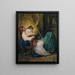 Mutter und Kind - Ary Scheffer — gerahmtes Bild an der Wand