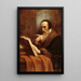 Reproduktion des Gemäldes Portrait de Calvin - Ary Scheffer
