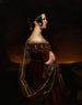 Portrait einer Dame mit Perlen - Ary Scheffer — Ansicht des Kunstwerks