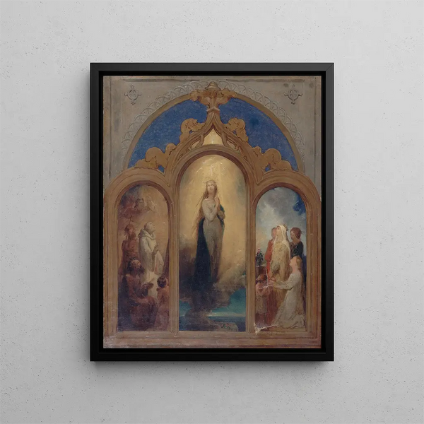 Ary Scheffer - Projet pour un triptyque.webp